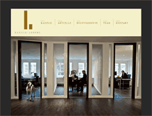 Tablet Screenshot of kanzleilorenz.com